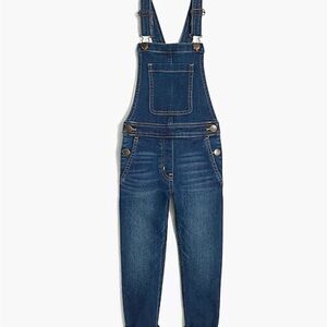 NWT J. Crew Girls Denim Overalls, Size 14